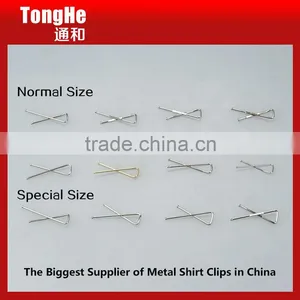 Equal Length Metal Shirt Clip thumbnail-2