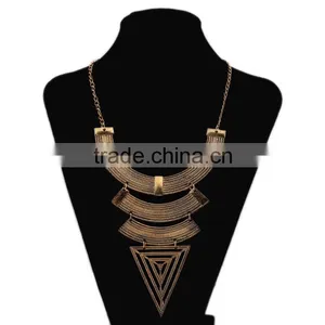 2016 Hot Vintage Geometric Triangle Jewelry Making Supplies Necklace thumbnail-2