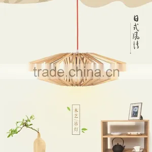 Wooden LED Pendant Light JK-8005B-05 Wood Pendant Lamp for Home Decoration thumbnail-3
