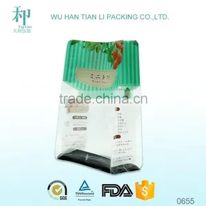 Dog Food Packing Flat Bottom Plastic Bags With Custom Logo Printing thumbnail-2