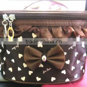 Colors Canvas Cosmetic Bag for Stock Storage Washing Toiletry Bag thumbnail-3