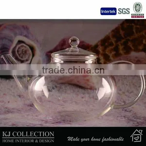2016 New Transparent Glass Teapot thumbnail-3