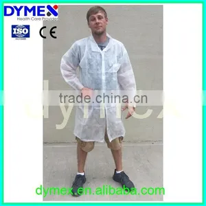 Disposable Medical White Chemistry Lab Coat thumbnail-4