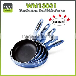 5pcs Non-stick Frying Pan Set With Bakelite Handle thumbnail-1