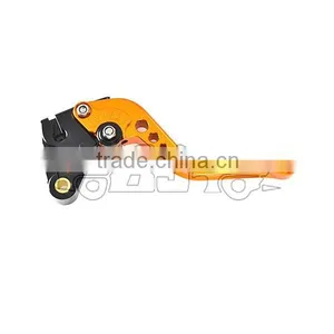 BJ-LS-002 Custom Gold Short Cnc Motorcycle Folding Lever for FJR 1300 thumbnail-4
