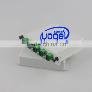 Insert Cassette SC/APC Fiber Optic PLC Splitter With SC Adapters thumbnail-1