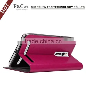 Book Style Thin pu Leather Card Cases for Asus ZenFone 2 ZE551ML thumbnail-1