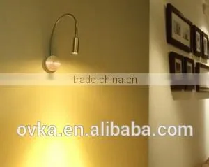 3W Aluminum LED Light Spotlights Bedroom Wall Reading Lights Soft Light thumbnail-1