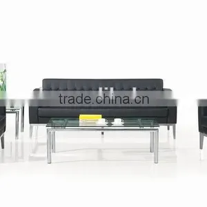 Italy Unique Stainless Steel Leather Recliner Sofa thumbnail-2