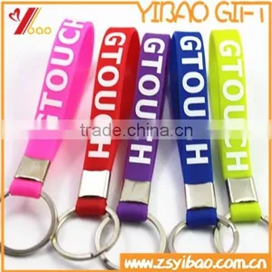Factory Price Silicone Keychain/ Keychain Accessory thumbnail-1