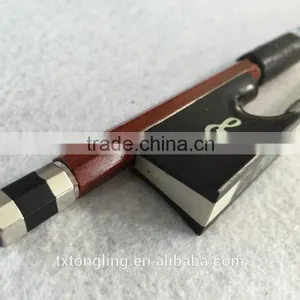 Brazil Wood Violin Bow With Musical Note Violin Bow Frogs Hair Bows With Clips thumbnail-4