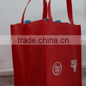 Reinforced 6 Bottles Non Woven Fabric Wine Bag Manufacturers thumbnail-1
