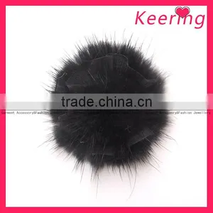 Beautiful Fur Pom Poms Ball Embellishments for Cloth WPH-1516 thumbnail-6
