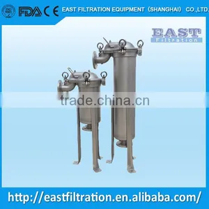 HTF SS304 SS316 Stainless Steel Single Bagdrinking Water Filter thumbnail-1