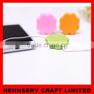 Customized Shape and Logo Soft Pvc Rubber Steel Cable Tie thumbnail-1
