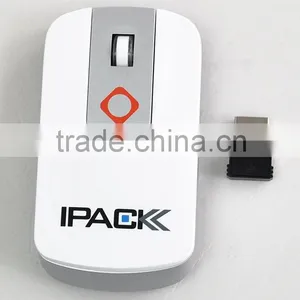 High Quality 2.4g Wireless Mouse Drivers Flat Laptop Mouse thumbnail-5