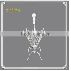 Wrought Iron Home Decoratio Numbrella Stand Outdoor Display Stand thumbnail-1