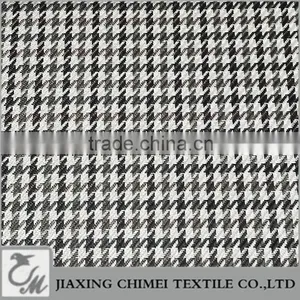 China Supplier Houndstooth Thick Polyester Fabrics thumbnail-1