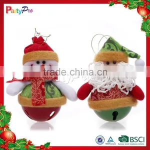 Partypro 2015 New Product Christmas Toy Funny Small Flannel Santa Claus Decoration thumbnail-1