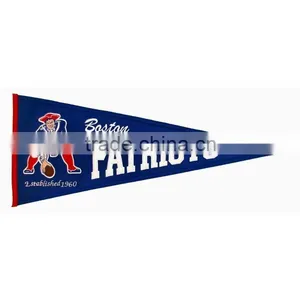 Cheap Promotional Pennant Triangle Felt Flag thumbnail-1