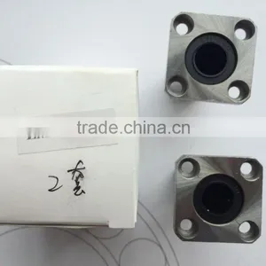 12mm x 21mm x 30mm LMK12UU Square Flange Ball Bearing Bush for 12mm Linear Axis Cnc thumbnail-1