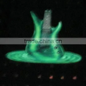 LED Flashing Magic Guitar Design T-shirt thumbnail-1
