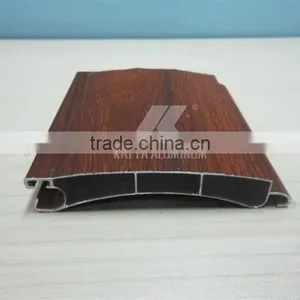Factory Direct Sell Wood Grain Aluminum Roller Shutter thumbnail-3