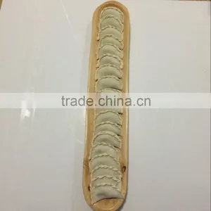Handly Carved Wooden Cheese Platter Serving Board Fruit Long Bowl thumbnail-1