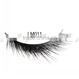 Real Mink False Eyelash With Private Labeling Siberian Mink Fur Strip Eyelash thumbnail-1