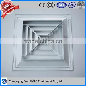 HVAC Aluminium Square Ceiling Air Diffuser for Ventilation thumbnail-2