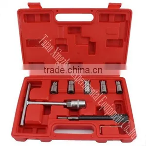 7 Pics Diesel Engine Injector Seat Cutter Tools Set thumbnail-1