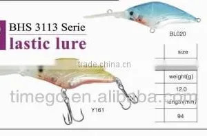 Chinese Manufacturers New Plastic Fishing Lure For 2015 thumbnail-1