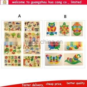 Colorful Animal Shape Preschool Kids Table Toys thumbnail-1