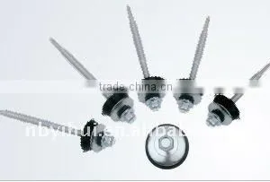 Hexagon Washer Head Self Drilling Screw With Tapping Screws Thread thumbnail-1