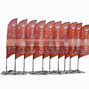 Flying Advertising Feather Sharp Flag Banner Beach Flag thumbnail-4