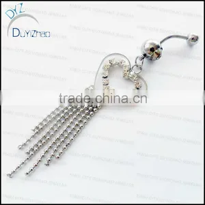 Navel Belly Ring 2013 New Products Vibrating Navel Rings thumbnail-1