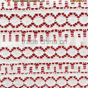 Wholesale High Quality Nylon/Cotton Strand Lace Fabric T8080 thumbnail-3