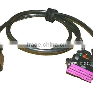 OBD2 Cable OBD2 Interface OBD16PM to DB9PF+OBD2 6PF thumbnail-1