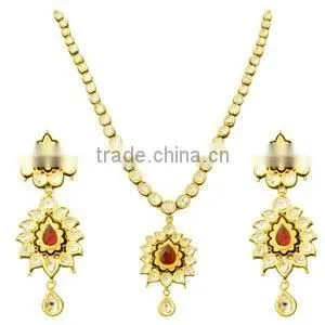 Kundan Pendants Sets thumbnail-1