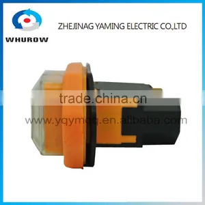 Ignition Momentary Press Push Button Switch YCZ3-A Emergency Stop 5 Pin IP55 On Off Red Green Sign Wiring Brass Feet thumbnail-4