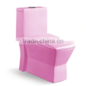 Porcelain Sanitary Washdown Colored Toilet Pink Toilet 240 thumbnail-1