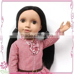 Fashion Plastic Vinyl Half Cloth Body Doll Toys , PVC Vinyl Doll for Girls thumbnail-6