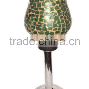 Hurricane Candle Holder- Glass Candle Holder thumbnail-1