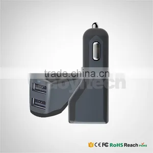 2016 New Power Car Charger Dual USB Port Charger for Smart IC QC3.0 High Charging thumbnail-5
