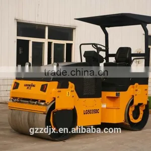 Small 3 Ton Double Drum Vibratory Road Roller thumbnail-1