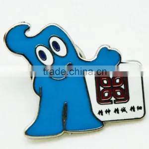Attractive and Durable Blue Exhibition / Mascot Lapel Pin thumbnail-1