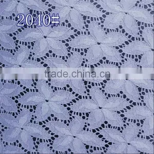 Fashionable Lace Fabric With Polyester Spandex for Home Decoration TH-2040 thumbnail-3