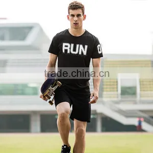 100% Cotton Men Running t Shirt Suits and Men t Shirt Size Chart or T-shirt in Europe Wholsale thumbnail-1