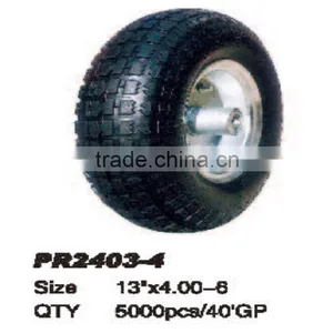 Rubber Pnuematic Wheels Manufactures for Hand Truck Wheel 13'' x 4.00-6 thumbnail-1