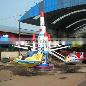 Attractive! Amusement Park Rides Mini Self-control Plane/12 Cabins Self-control Plane Ride thumbnail-1
